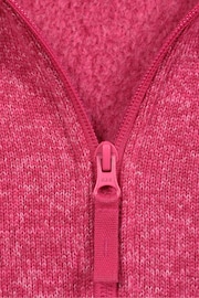 Mountain Warehouse Pink Womens Nevis Full Zip Hoodie - Image 5 of 5