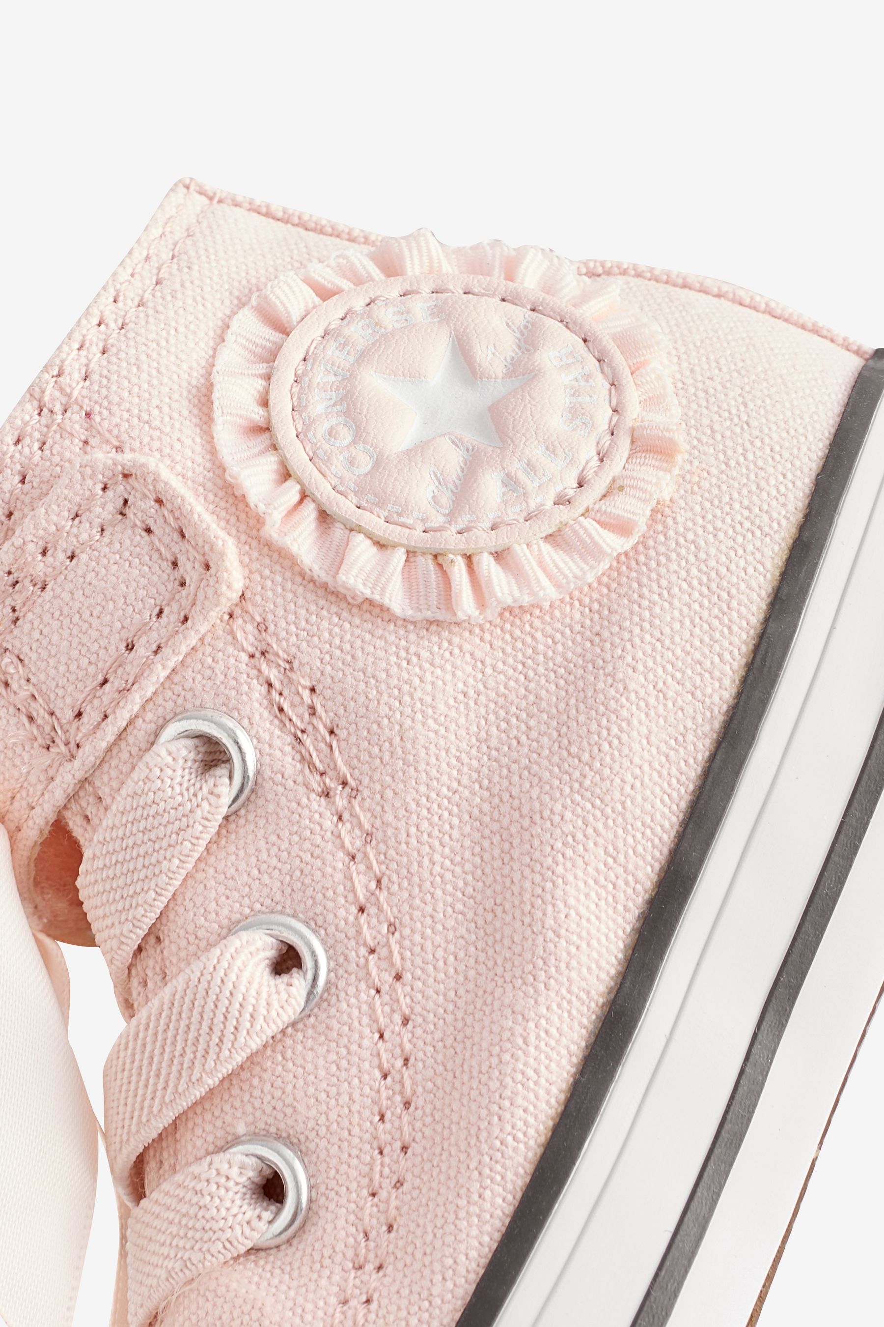 Buy Converse Pink Infant Chuck Taylor Bow Detail 1V Trainers from Next USA