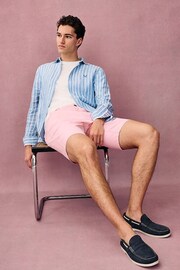 Crew Clothing Classic Bermuda Cotton Stretch Chino Shorts - Image 1 of 6