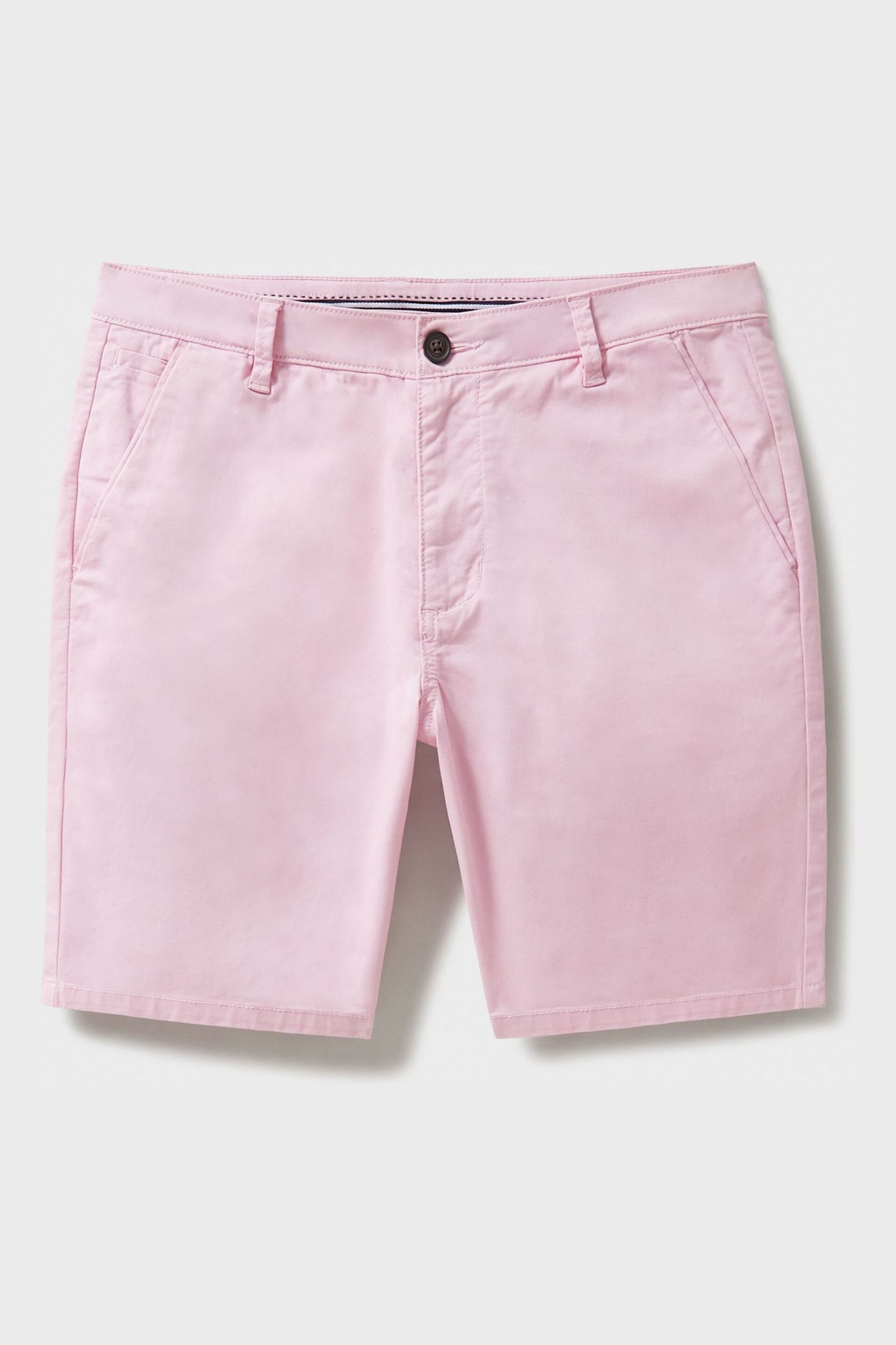 Crew Clothing Classic Bermuda Cotton Stretch Chino Shorts - Image 6 of 6