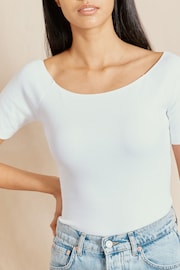 Albaray Bardot White Top - Image 3 of 4