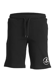 JACK & JONES JUNIOR Blue Logo Sweat Shorts - Image 7 of 8