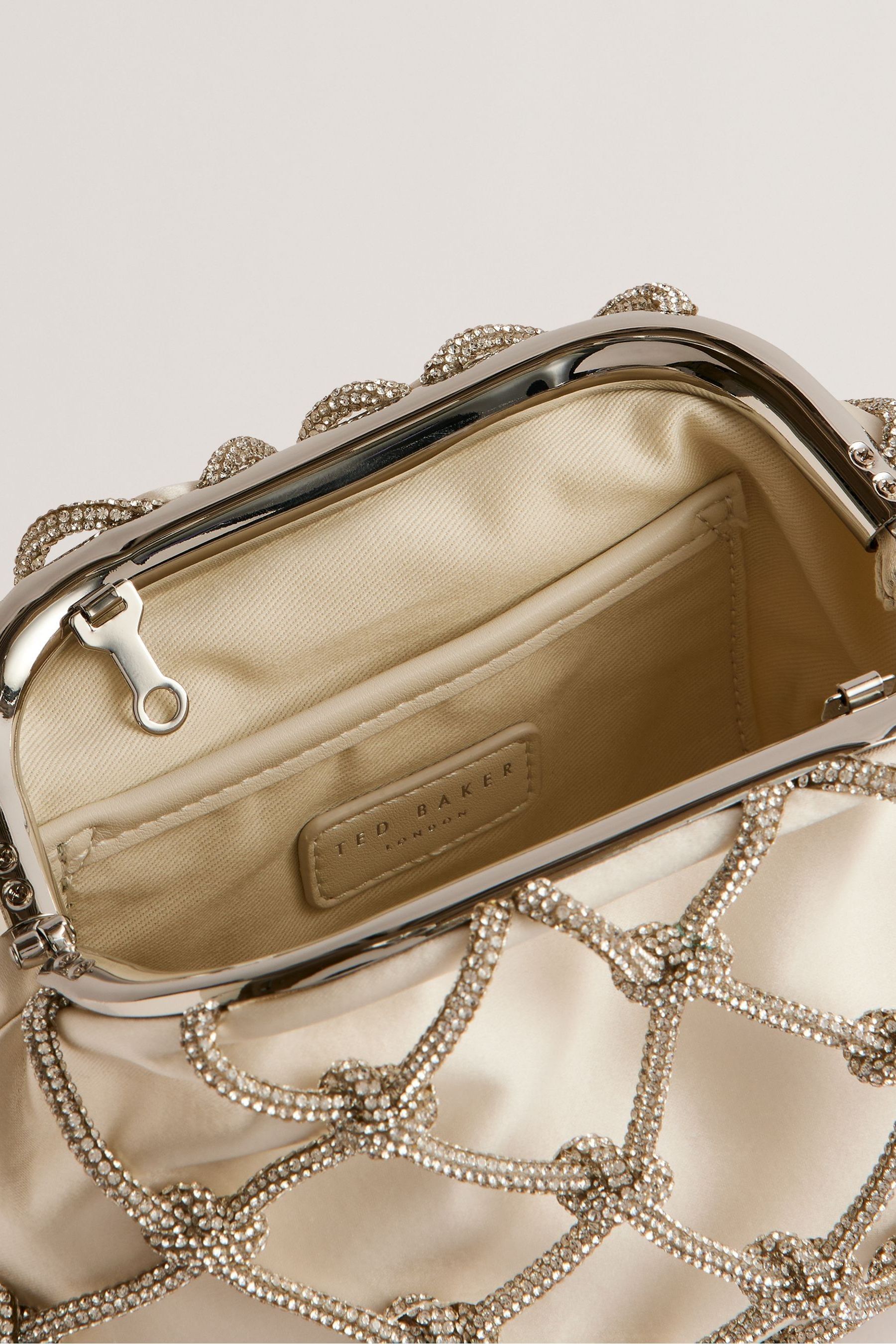 Ted baker cream clutch bag best sale