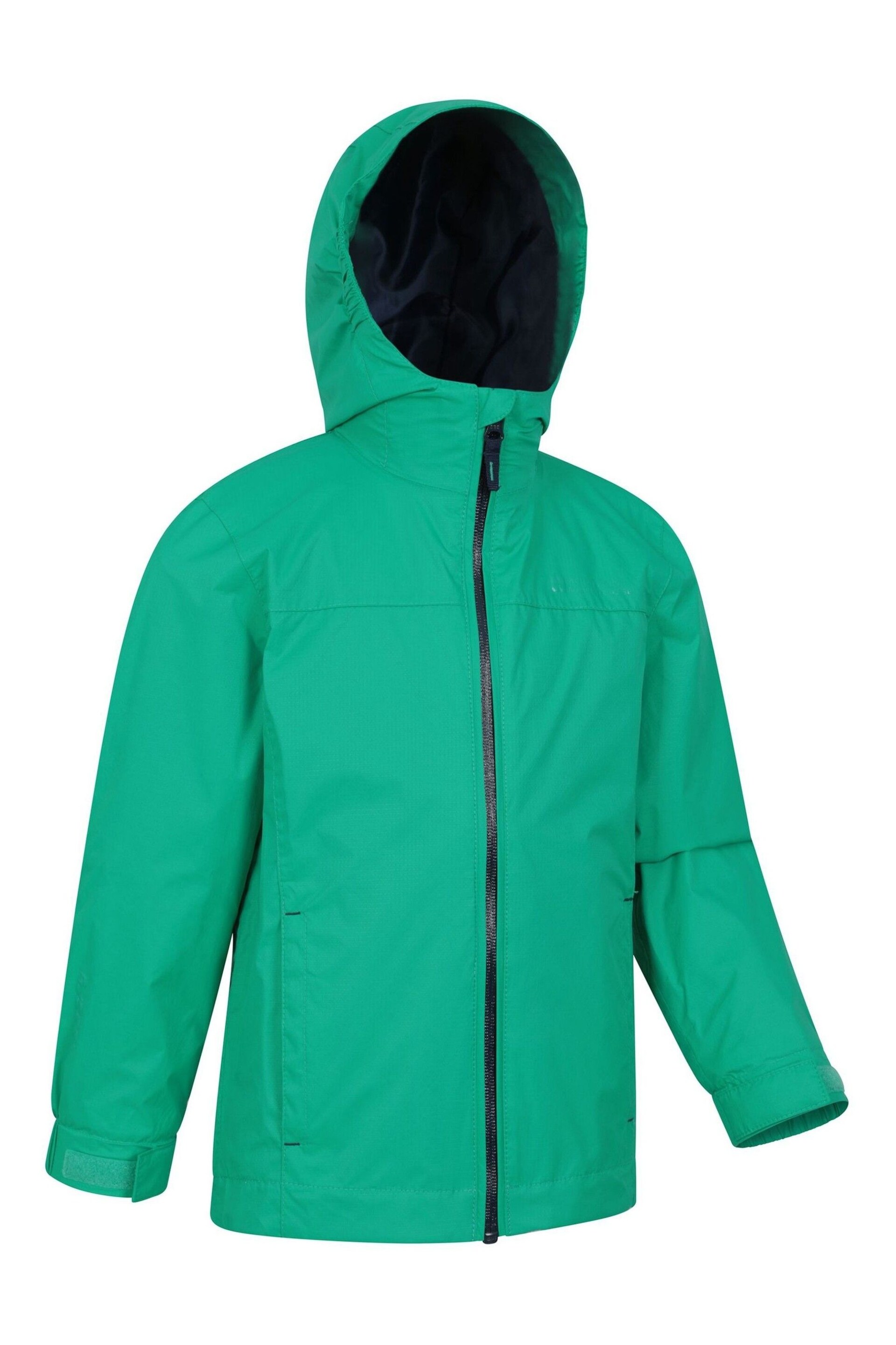 Mountain Warehouse Green Kids Torrent Waterproof Jacket - Image 2 of 5