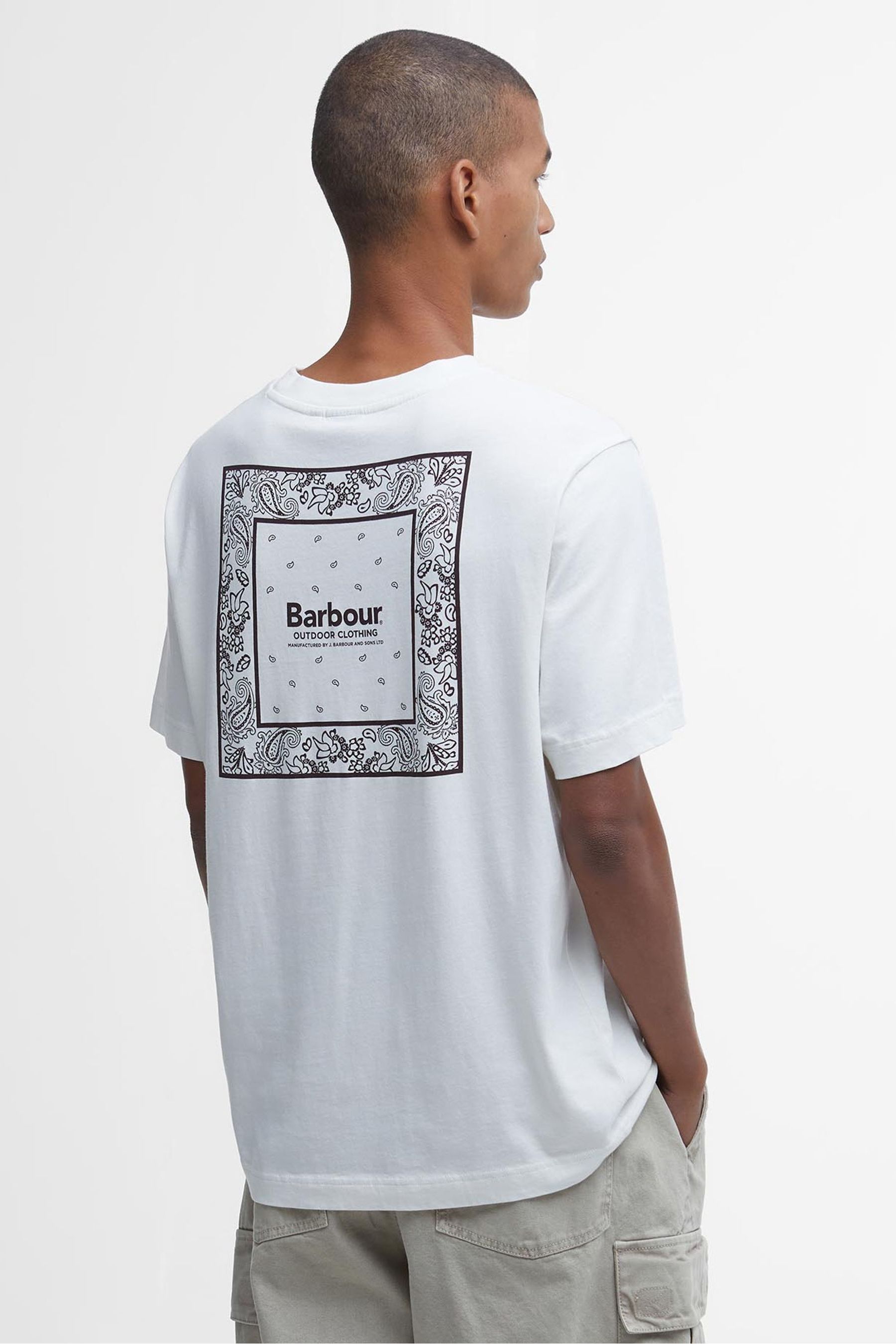 Barbour t shirt mens price shop