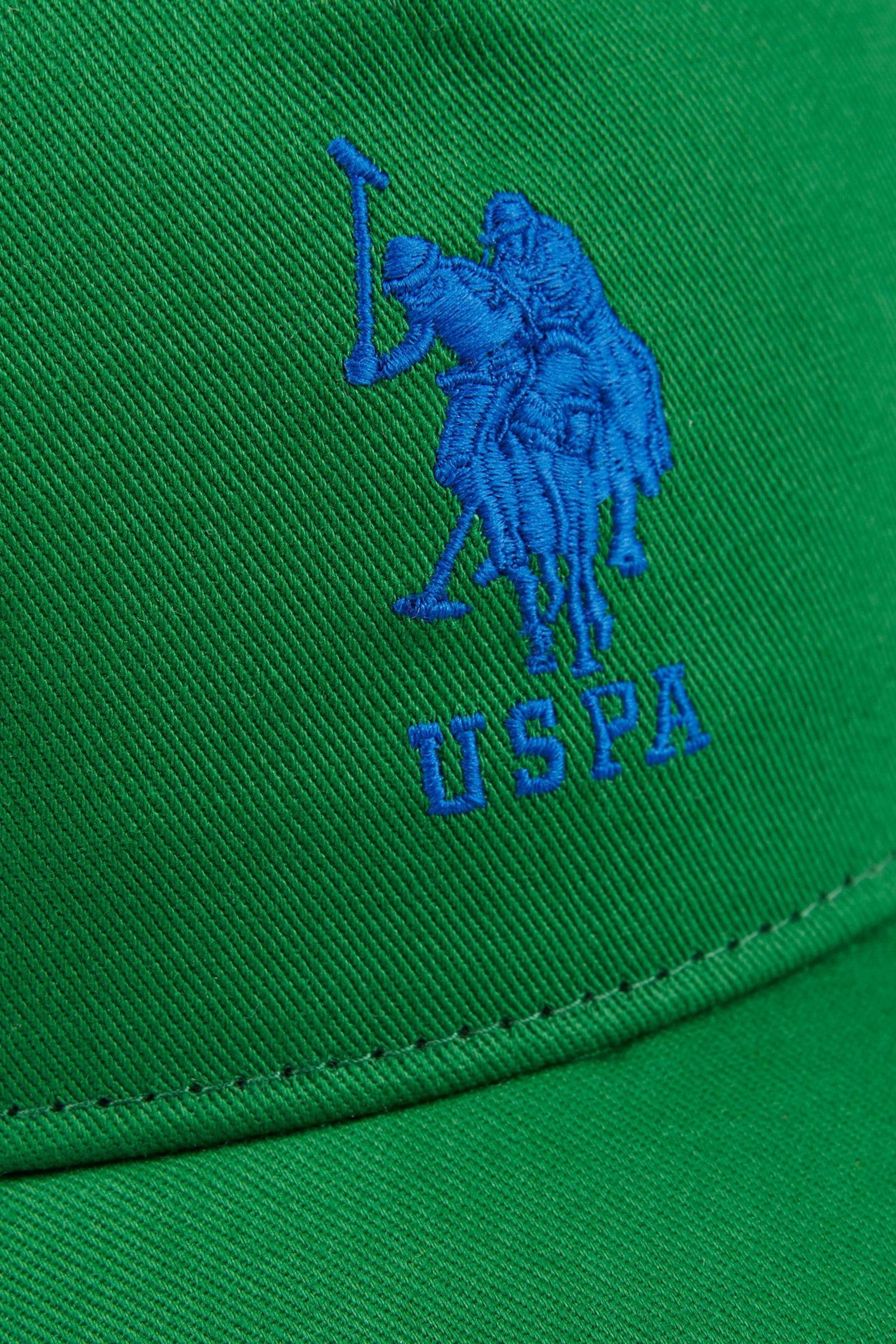 Buy U.S. Polo Assn. Green Mens Player 3 Baseball 100 Cotton Cap from the Next UK online shop