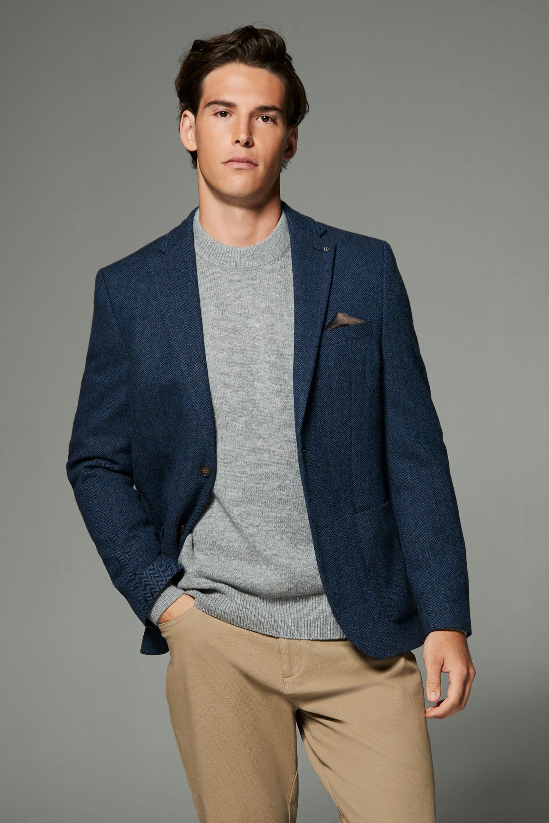 Regular fit blazer discount