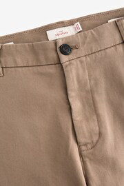 Stone Natural Slim Fit Nova Fides Italian Signature Chino Trousers - Image 11 of 11