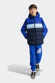 adidas Blue/Navy Gilet - Image 1 of 6