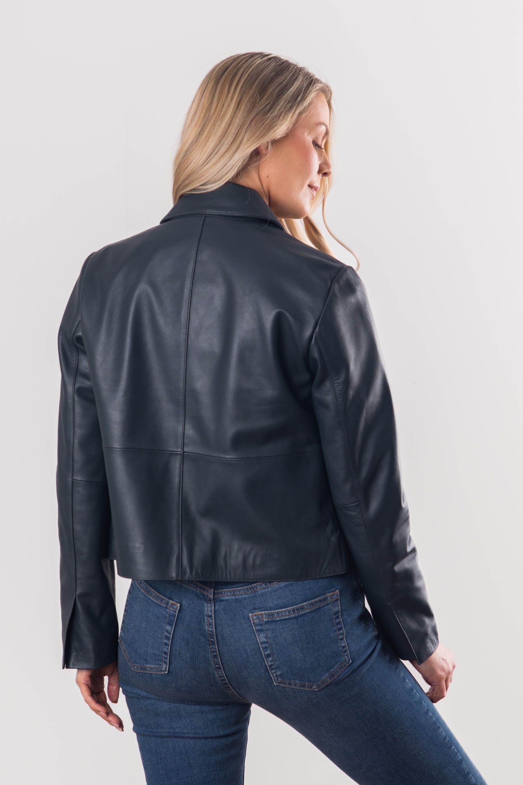 Buy Lakeland Leather Kendal Collared Leather Jacket from Next Luxembourg