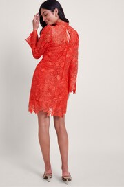Monsoon Orange Lila Lace Tunic Dress - Image 4 of 6