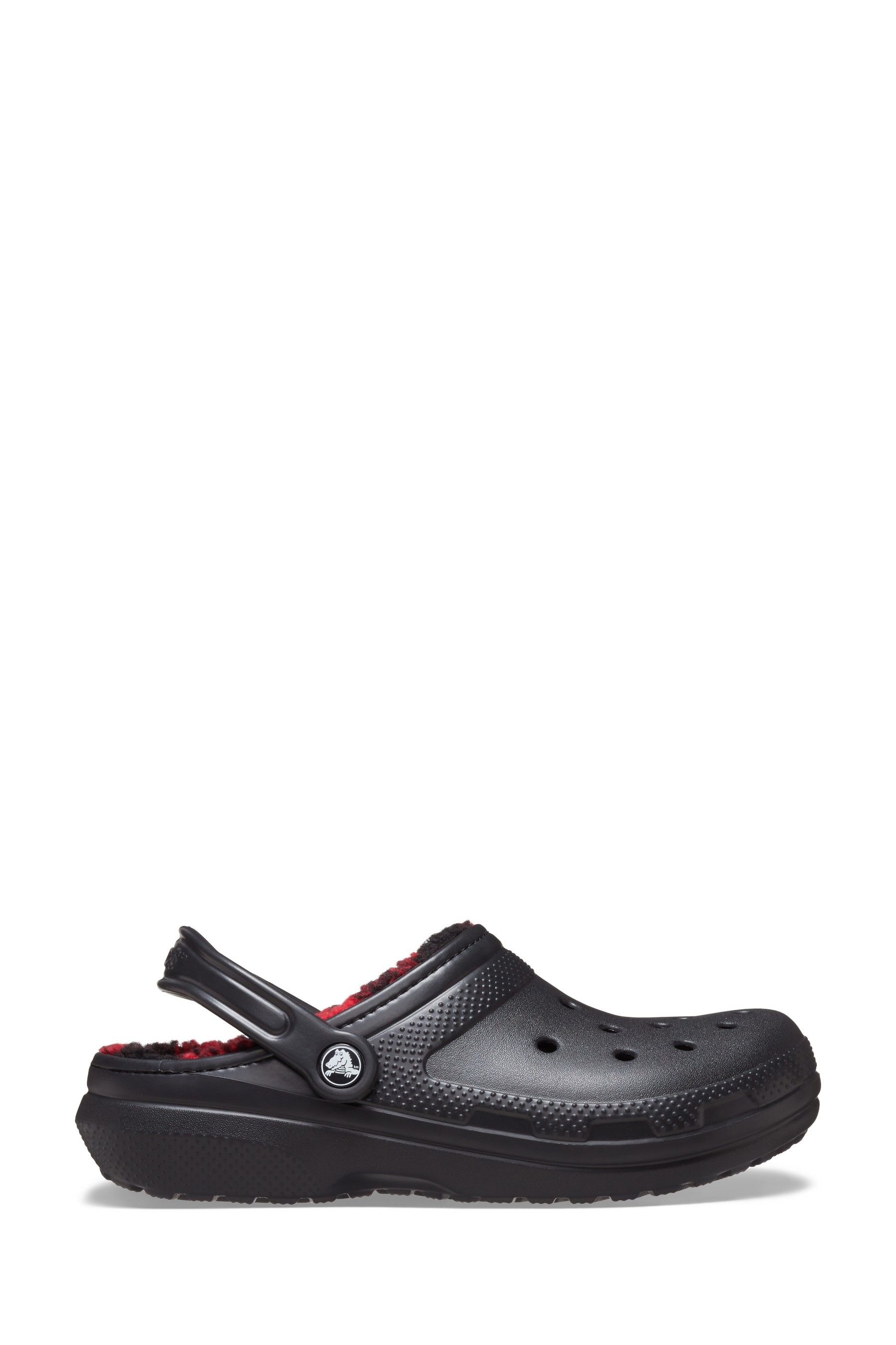 Buy Crocs Red Classic Faux Fur Lined Clogs from the Next UK online shop