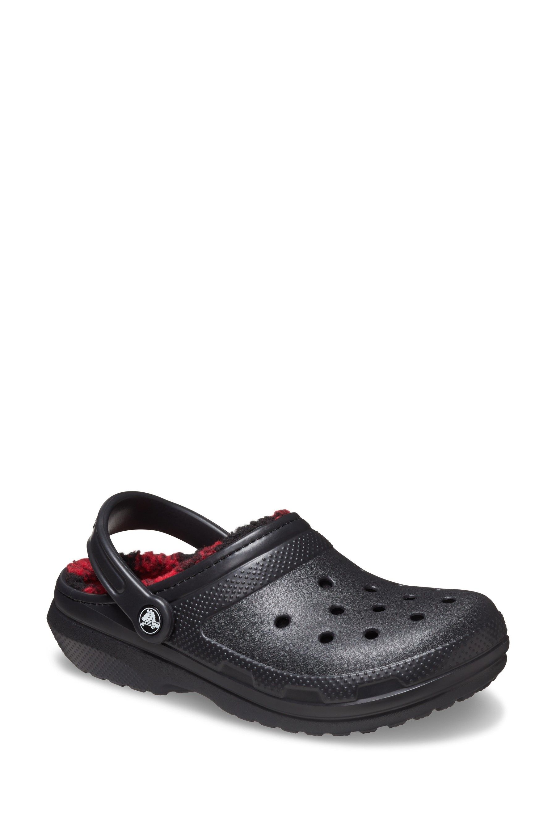 Buy Crocs Red Classic Faux Fur Lined Clogs from the Next UK online shop