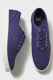 Crew Clothing Canvas Lace Up Trainers - Image 3 of 4