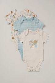 Homegrown Printed White Bodysuit Set 3 Pack - Image 1 of 5