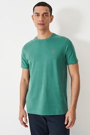 Crew Clothing Plain Cotton Classic T-Shirt - Image 1 of 4