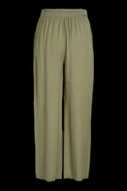 VILA Green Linen Trousers - Image 3 of 3