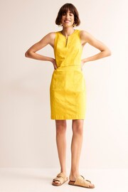 Boden Yellow Helena Chino Short Dress - Image 4 of 5