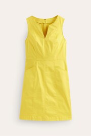 Boden Yellow Helena Chino Short Dress - Image 5 of 5