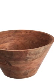 Interiors by Premier Natural Socorro Acacia Wood Salad Bowl - Image 3 of 3