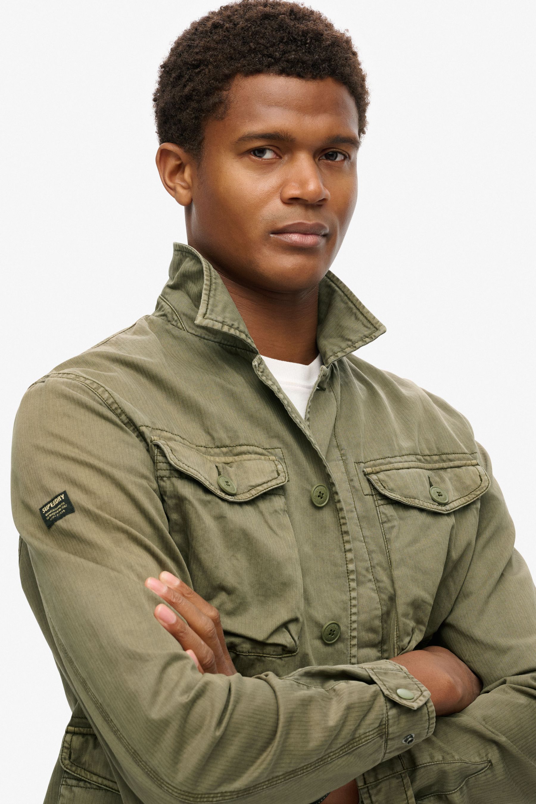 Superdry Military M65 Jacket Green XL Man M5011859A 8MI XL