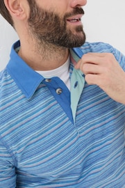 FatFace Blue Penzance Polo Shirt - Image 3 of 5