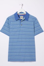 FatFace Blue Penzance Polo Shirt - Image 5 of 5