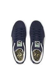 Puma Blue Suede Classic XXI Youth Trainers - Image 5 of 6