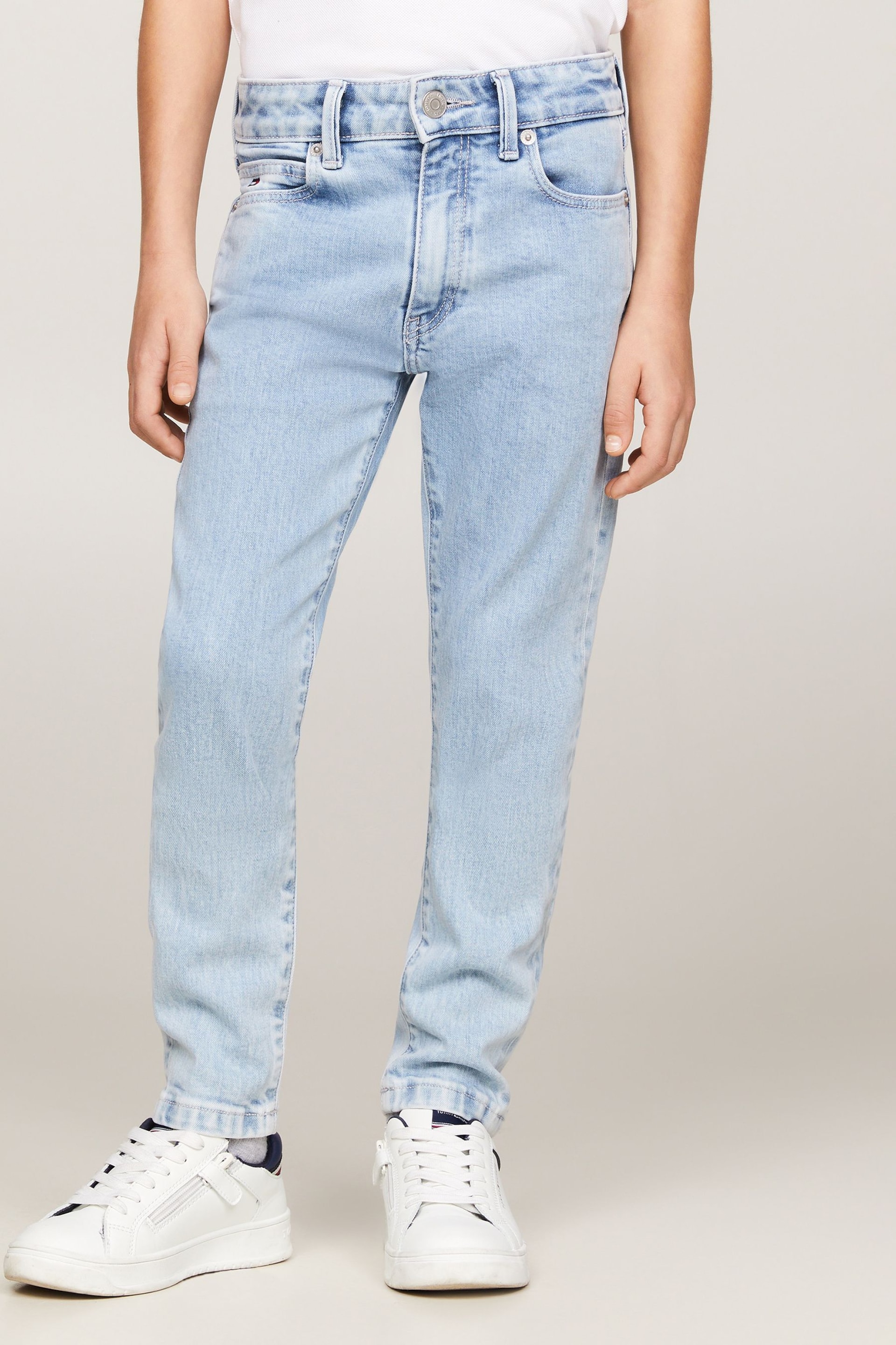Tommy Hilfiger Blue Modern Straight Jeans - Image 1 of 5