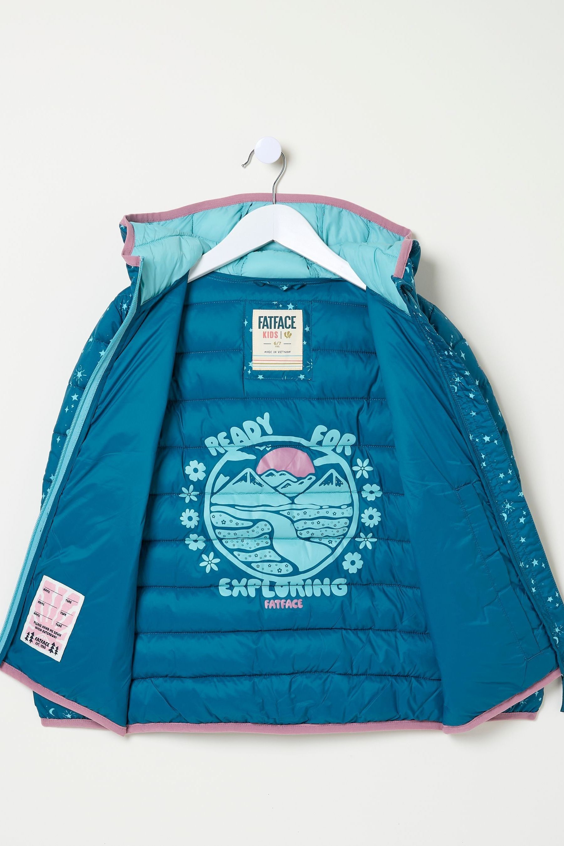 Fat face poppy puffer jacket sales
