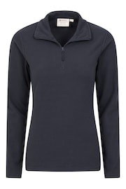 Mountain Warehouse Blue Camber Half Zip Fleece - Image 4 of 5