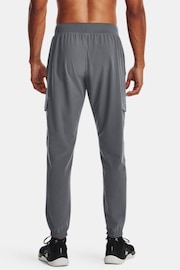 Under Armour Grey Stretch Woven Cargo Joggers - Image 2 of 2