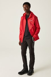 Regatta Red Mens Waterproof Pack It Jacket - Image 3 of 9