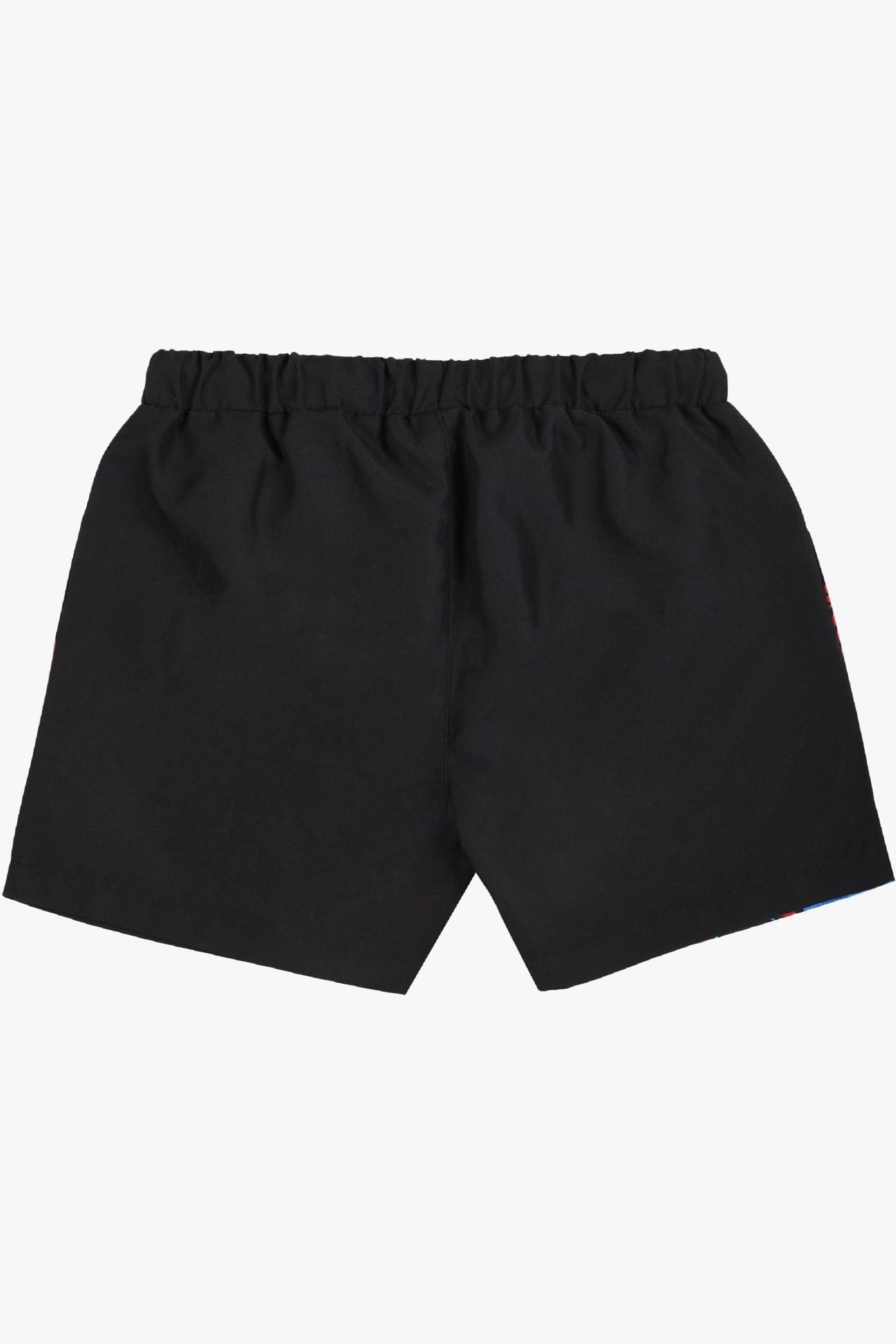 Brand Threads Black Spiderman Boys Swim Shorts - Image 2 of 4