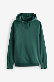 Green Ski Back Graphic Active Longline Overhead Hoodie - Image 5 of 8