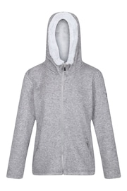 Regatta Grey Avalynn Full Zip Lined Hood Fleece - Image 5 of 8