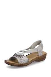 Rieker Womens Elastic Stretch Sandals - Image 1 of 7