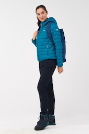 Regatta Blue Navy Womens Hooded Marizion Walking Jacket - Image 3 of 9