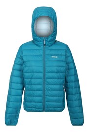 Regatta Blue Navy Womens Hooded Marizion Walking Jacket - Image 7 of 9