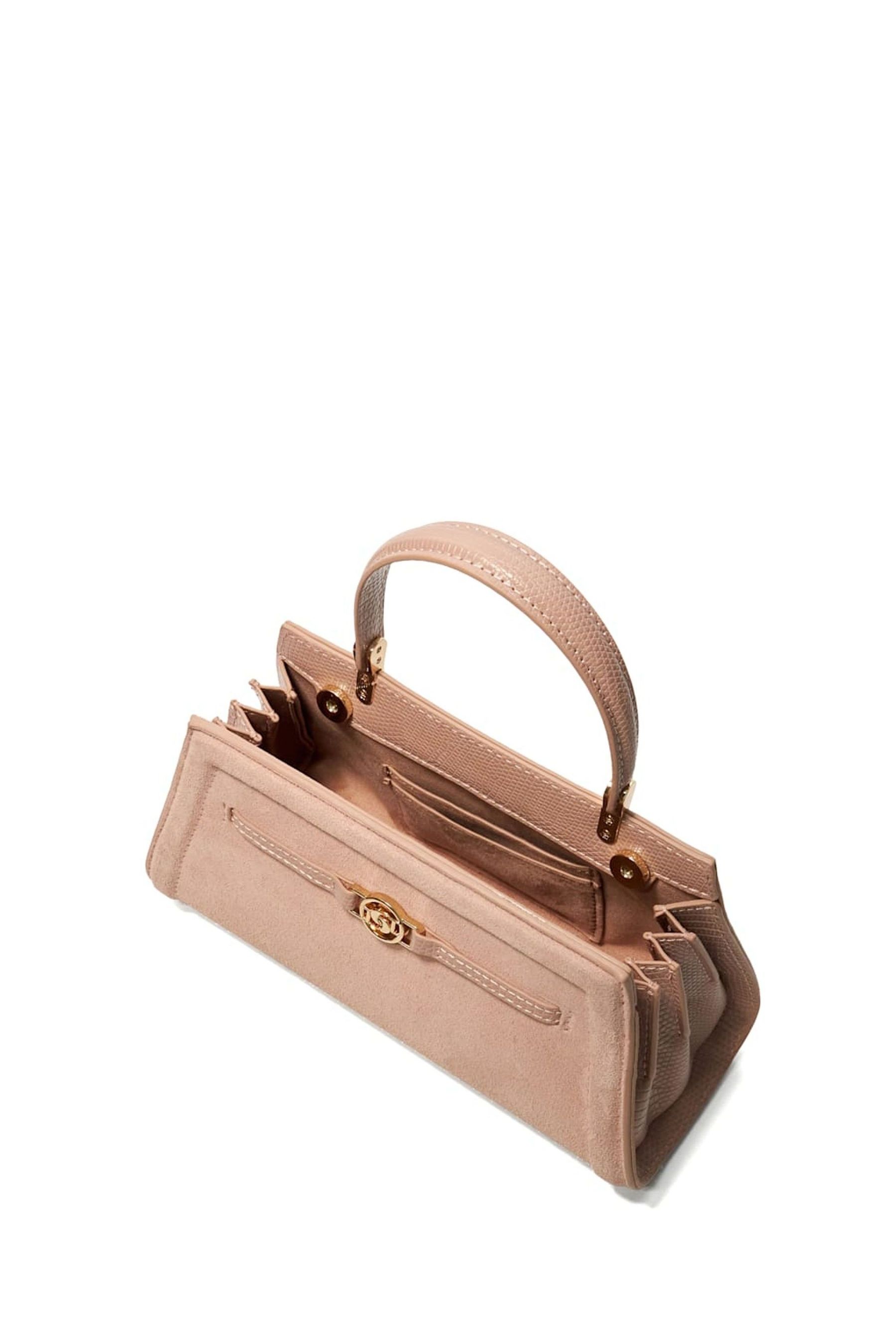 Buy Dune London Pink Top Handle Lady Dante Mini Bag from Next Luxembourg