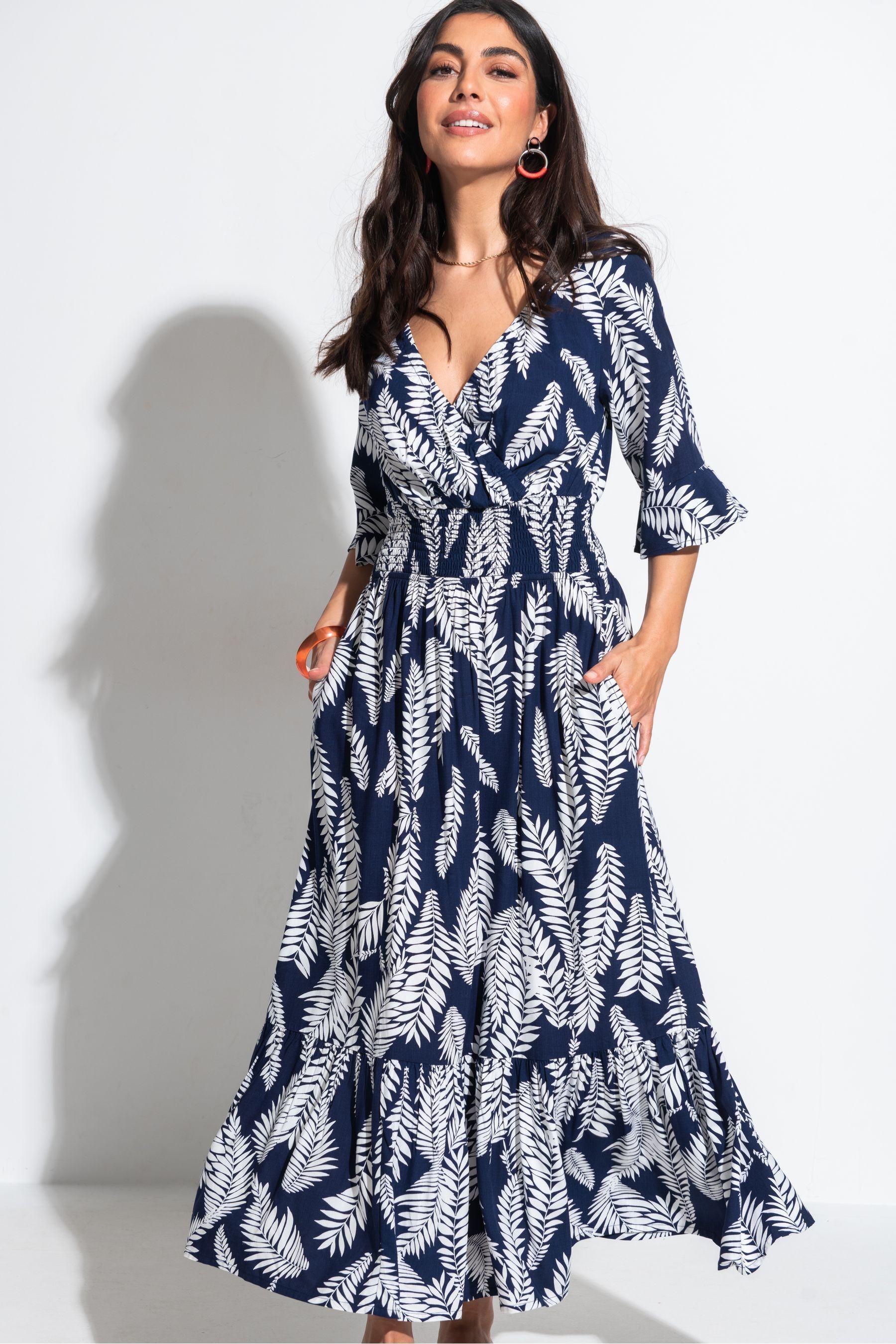 Robe encolure carmen 2025