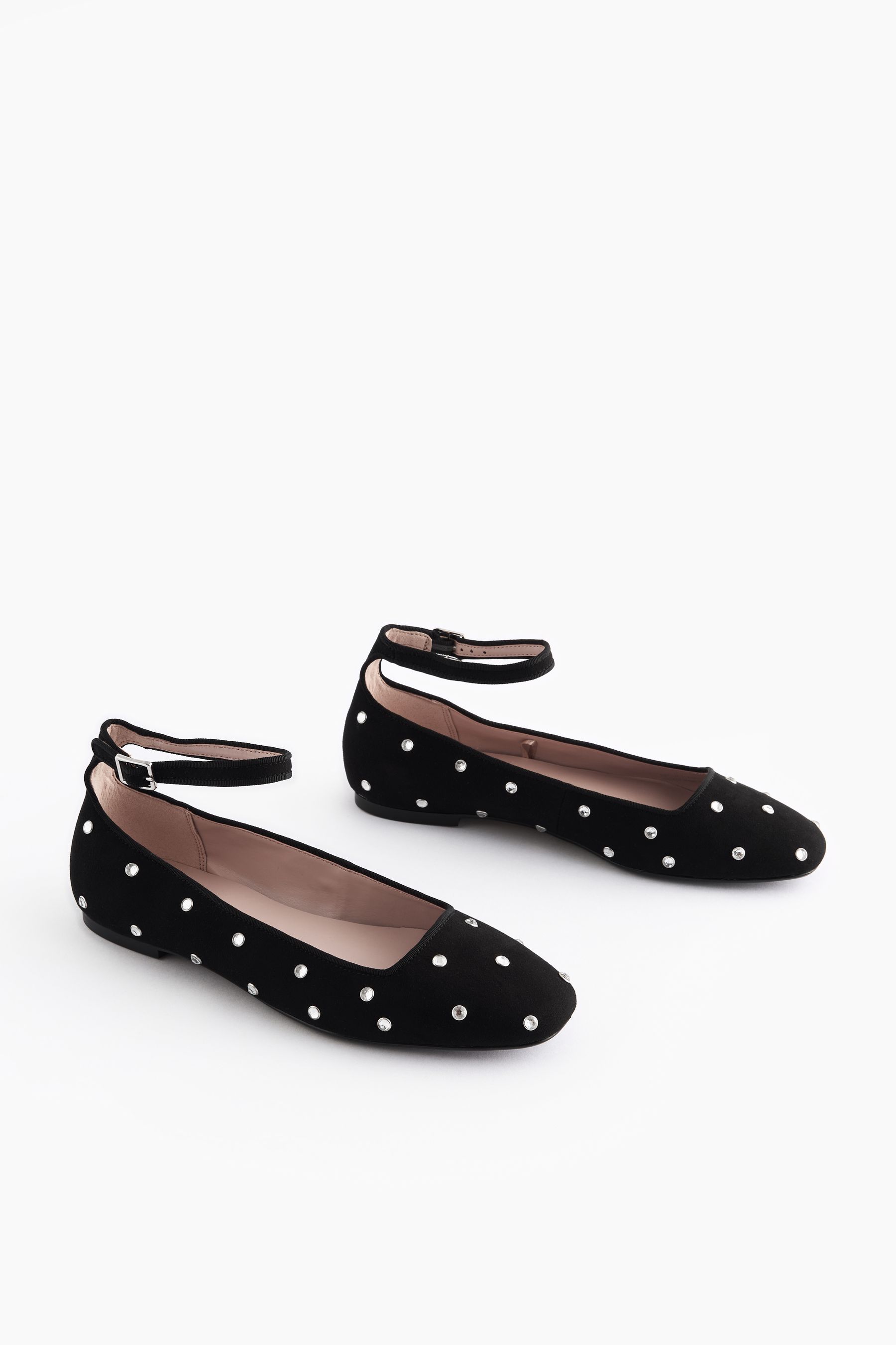 Pointed toe flats with ankle strap cheap