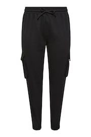 Yours Curve Black Cargo Joggers - Image 4 of 5