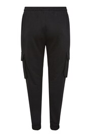 Yours Curve Black Cargo Joggers - Image 5 of 5