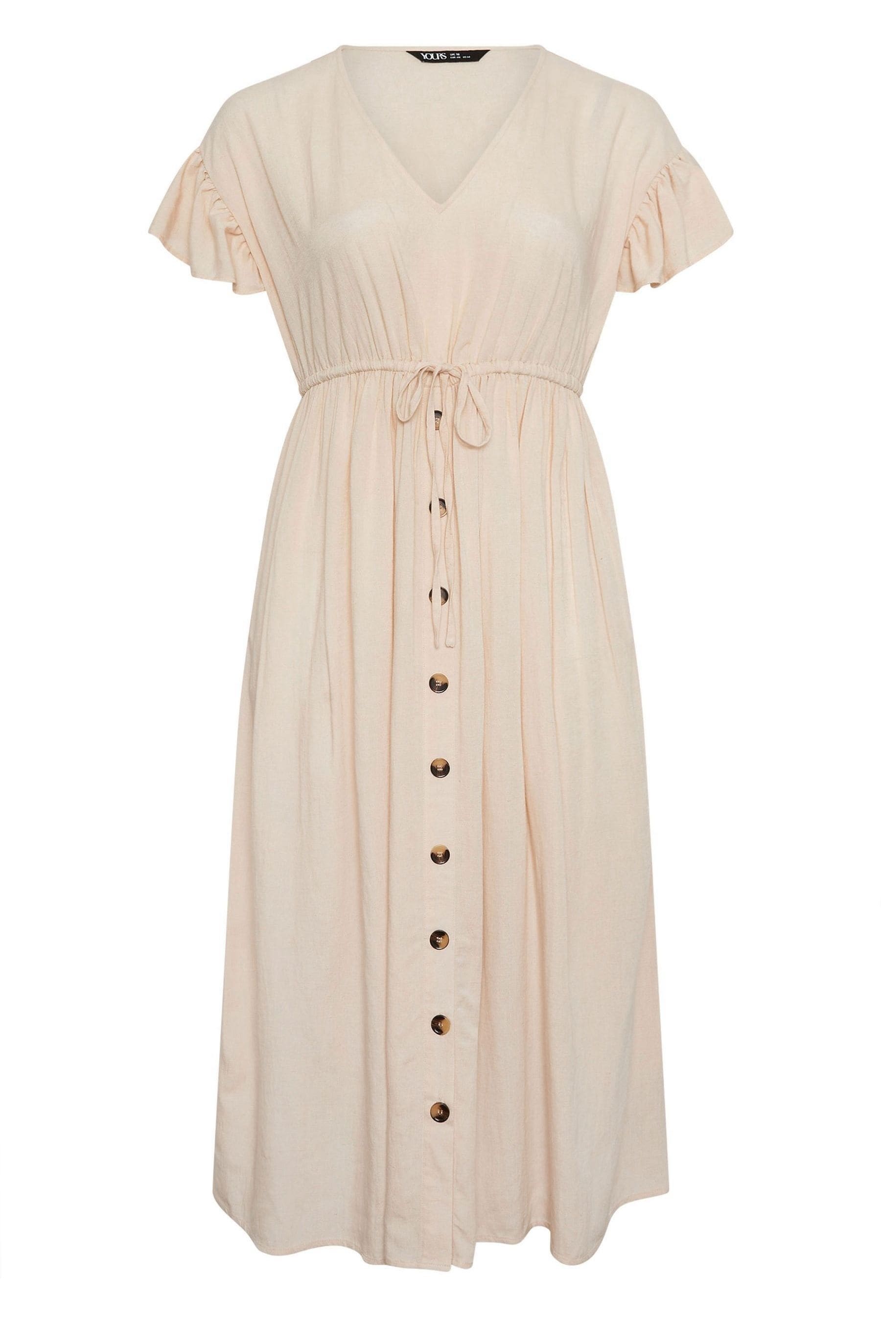 Beige boho maxi dress top