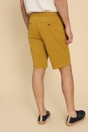 White Stuff Yellow Sutton Organic Chino Shorts - Image 2 of 7