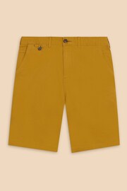White Stuff Yellow Sutton Organic Chino Shorts - Image 5 of 7