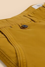 White Stuff Yellow Sutton Organic Chino Shorts - Image 7 of 7