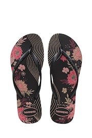 Havaianas Slim Black Organic Sandals - Image 1 of 6