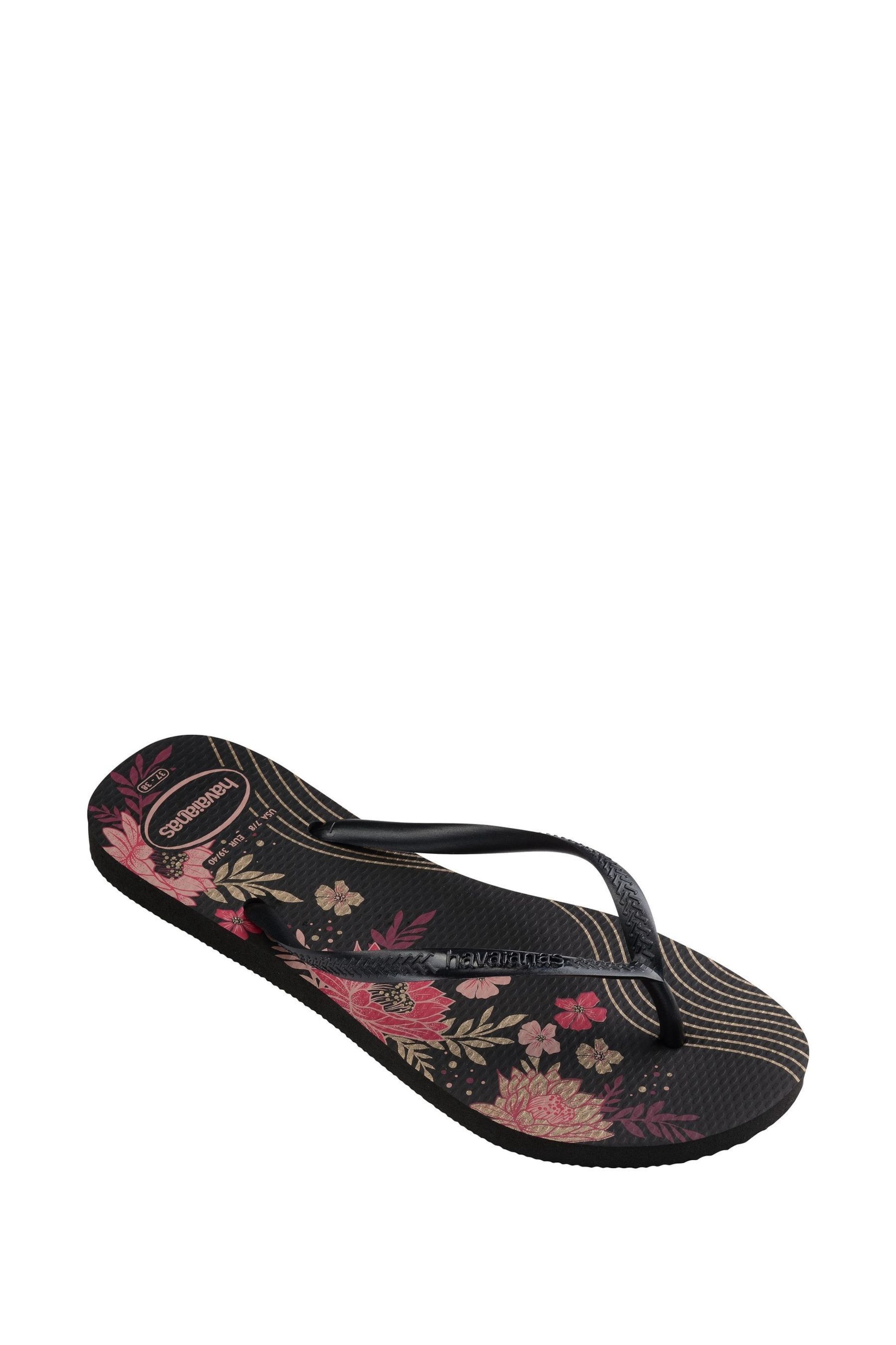 Havaianas Slim Black Organic Sandals - Image 2 of 6